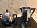 Melk en suikerpot inox, Ophalen, Zo goed als nieuw