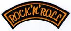 Rock'N'Roll stoffen opstrijk patch embleem #1, Verzenden, Nieuw, Kleding