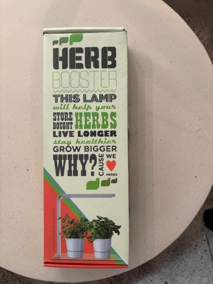 Herb Booster lamp - groei activator voor planten, Huis en Inrichting, Lampen | Hanglampen, Nieuw, Ophalen of Verzenden