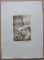 ANDRE GOEZU / LOT 5 STUKS / KLEURETS-AQUATINT / 32x25cm SIG, Ophalen of Verzenden