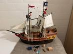 Playmobiel piratenboot groot, Kinderen en Baby's, Speelgoed | Playmobil, Ophalen, Zo goed als nieuw, Complete set