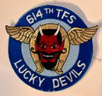 USAF 614th Tactical Fighter Squadron patch, Verzamelen, Luchtvaart en Vliegtuigspotten, Zo goed als nieuw