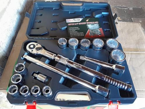16-delige 3/4" dopsleutelset, Auto diversen, Autogereedschap, Nieuw, Ophalen of Verzenden