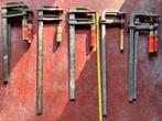 Lot van 7 grote serganten lijmklemmen 50cm - 70cm, Doe-het-zelf en Bouw, Ophalen
