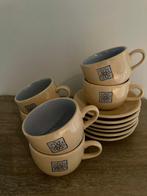 Zomers koffieservies voor 6 personen, Huis en Inrichting, Keuken | Servies, Ophalen of Verzenden, Zo goed als nieuw, Aardewerk