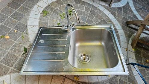 IKEA BOHOLMEN keukenspoelbak met Grohe-kraan, Huis en Inrichting, Keuken | Keukenelementen, Gebruikt, Ophalen