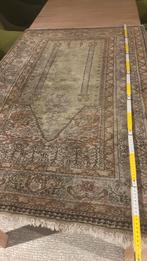 Tapis en soie Istanbul, 150 à 200 cm, Utilisé, 50 à 100 cm, Vert