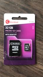 Geheugenkaart Kruidvat 32GB, Audio, Tv en Foto, Foto | Geheugenkaarten, Ophalen, SD, 32 GB, Nieuw