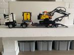 LEGO Technic Volvo FMX Truck & EC230 (42175) - COMPLEET, Kinderen en Baby's, Speelgoed | Duplo en Lego, Ophalen of Verzenden, Zo goed als nieuw