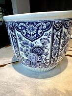 Delfts blauwe bloempot Royal Sphinx, Ophalen