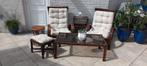 Loungeset rotan, Ophalen, Gebruikt, Loungeset