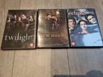 DVD Twilight: 3 films, Ophalen of Verzenden, Vanaf 12 jaar, Zo goed als nieuw, Actie