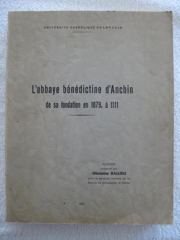 Anchin Pecquencourt Tournai – Ghislaine Ballieu - 1963, Enlèvement ou Envoi, Utilisé