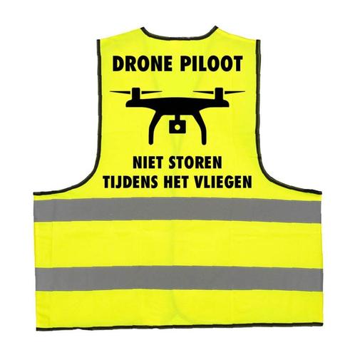 Fluo hesje voor drone piloot, Audio, Tv en Foto, Drones, Nieuw, Ophalen of Verzenden