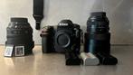 Nikon D850 + 2x Sigma 2.8 Art lenzen + accessoires, Ophalen, Zo goed als nieuw, Nikon