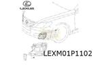 Lexus LS (460/600h) mistlamp R Origineel! 81211 50120, Auto-onderdelen, Verlichting, Nieuw, Lexus, Verzenden