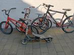 Oude fietsen, Ophalen, Gebruikt
