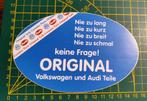Sticker Original Volkswagen und Audi Teile - Geniune Parts, Collections, Enlèvement ou Envoi