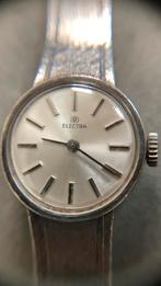 Electra silver 835 vintage mechanisch horloge, Ophalen of Verzenden, Zilver