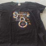 T-schirt dames, Ophalen, Dolce & Gabbana, Zwart, Maat 42/44 (L)