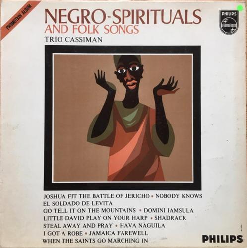 Trio Cassiman – Negro-Spirituals And Folk Songs, CD & DVD, Vinyles | Néerlandophone, Utilisé, Musique régionale, 12 pouces, Enlèvement ou Envoi