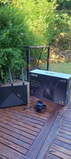 ASUS 4G SIM LTE WLAN WiFi 6 4G AX56-MODEM, Computers en Software, Routers en Modems, Verzenden, Gebruikt, Router met modem, ASUS