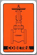 speelkaart - LK8263 - Cobetra kranen, Verzamelen, Ophalen of Verzenden, Zo goed als nieuw, Speelkaart(en)