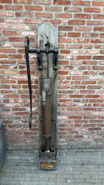 Kasteelpomp in rood koper en smeedijzer, Antiek en Kunst, Antiek | Brons en Koper, Ophalen, Koper
