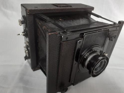 Goerz Ango met Anastigmat Dagor - houten fotochamber - 1905, Verzamelen, Foto-apparatuur en Filmapparatuur, Fototoestel, Voor 1940
