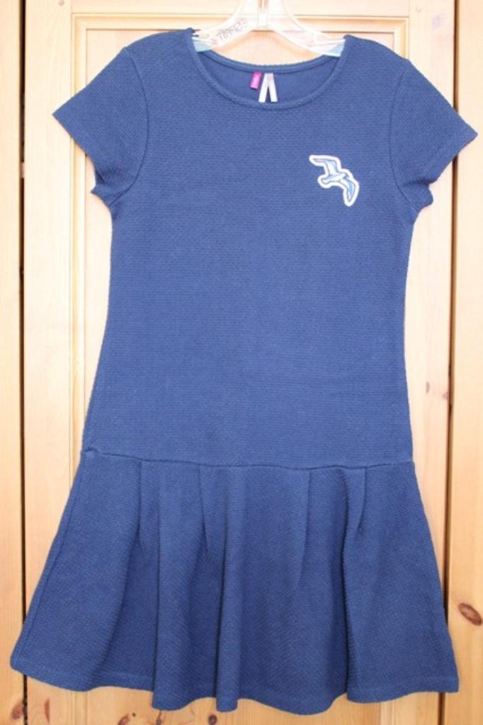 Marineblauw kleedje van Orchestra — maat 140 (10 jaar), Kinderen en Baby's, Kinderkleding | Maat 140, Zo goed als nieuw, Meisje