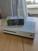 Xbox One + 5 Spellen, Online, Overige genres, Ophalen of Verzenden, Zo goed als nieuw