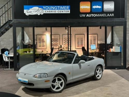 Mazda MX-5 1.6i 16v NB | Nardo grijs | Nieuwe distributie, Auto's, Mazda, Bedrijf, Te koop, MX-5, ABS, Airbags, Bluetooth, Centrale vergrendeling