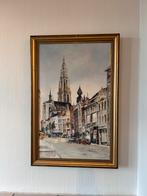 2 x Olieverfschilderijen Antwerpen, Antiek en Kunst, Kunst | Schilderijen | Klassiek, Ophalen