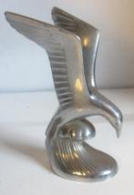Mascotte de voiture chromée art déco, mouette au-dessus des, Antiquités & Art, Envoi