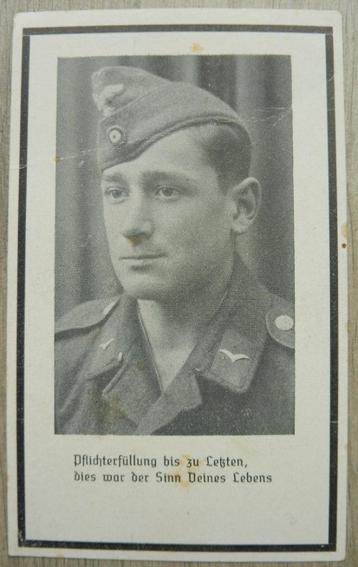 WO2 Duitse bidprent FALSCHIRMJÄGER Italië 1944 Nettuno beschikbaar voor biedingen
