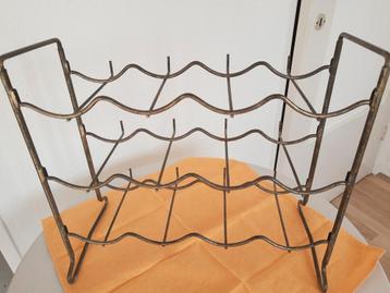 TOMADO HOLLAND - Casier à vin, vintage, 12 bouteilles, Huis en Inrichting, Woonaccessoires | Wijnrekken, Ophalen, Gebruikt, Metaal