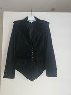 Anne Fontaine zwart  militaire jasje fluweel, Ophalen of Verzenden, Zwart