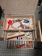 Opbergkast gevuld met instrumentjes., Muziek en Instrumenten, Ophalen, Gebruikt