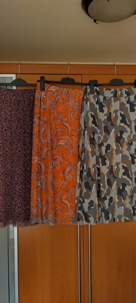 rokken street one NIEUW / 3 stuks zelfde model /ander kleur, Kleding | Dames, Rokken, Nieuw, Maat 38/40 (M), Overige kleuren, Onder de knie