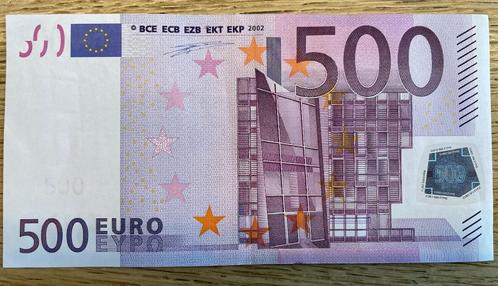 Zeer mooi €500 biljet Duisenberg X0100 2002, Postzegels en Munten, Bankbiljetten | Europa | Eurobiljetten, Los biljet, Duitsland