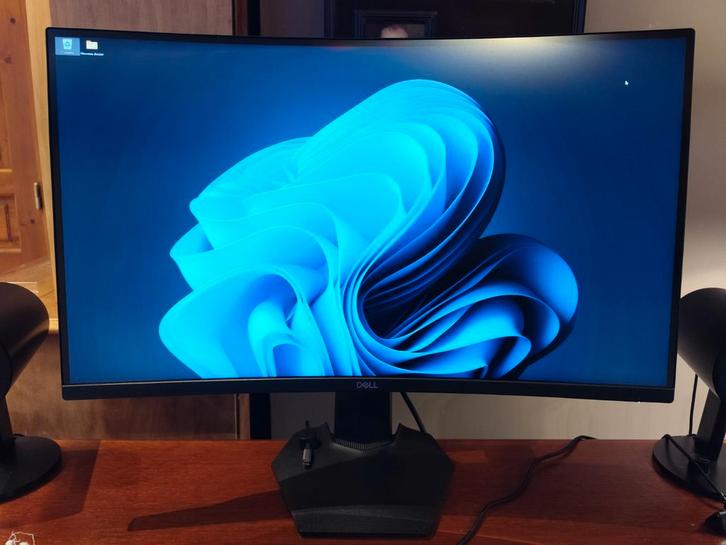 Dell 27" Incurvé QHD 1440p 165Hz – S2722DGM, Informatique & Logiciels, Moniteurs, Comme neuf, 151 à 200 Hz, DisplayPort, HDMI