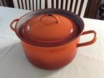 Retro grote kookpot in email, dia 35 cm, hoogte 20 cm, Antiek en Kunst, Ophalen