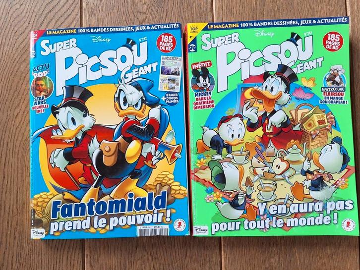 Twee dikke stripbundels Super Picsou Géant NIEUW, Livres, BD | Comics, Neuf, Plusieurs comics, Enlèvement ou Envoi