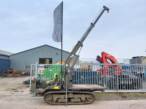 Yanmar C 30 R rups tracked dumper + crane 980 kg winch, Zakelijke goederen, Machines en Bouw | Transport
