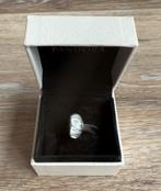 Witte pandora bubble zig zag murano, uitstekende staat, Ophalen, Pandora, Zo goed als nieuw, 1 bedel