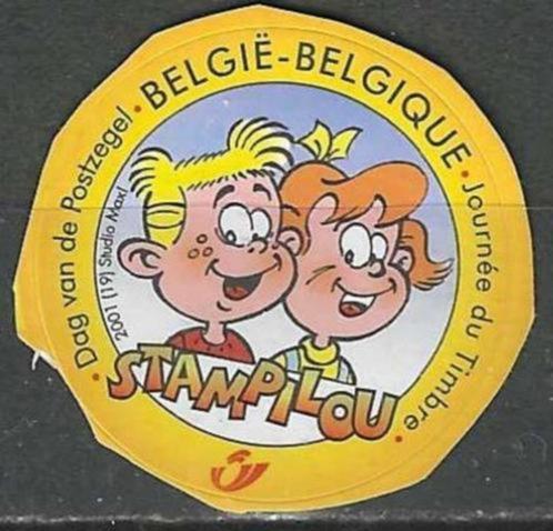 Belgie 2001 - Yvert 3018 /OBP 3023 - Stampilou (PF), Timbres & Monnaies, Timbres | Europe | Belgique, Non oblitéré, Enfants, Envoi