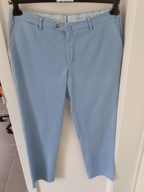 SCAPA Lichtblauwe katoenen pantalon Maat: 51 Prijs: € 4, Kleding | Heren, Broeken en Pantalons, Zo goed als nieuw, Maat 52/54 (L)