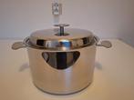 Vanstahl grote kookpot inox diameter 25,5cm 15cm hoog, Ophalen, Zo goed als nieuw, Inox