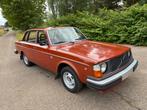 Volvo 244DL 2.0 benzine 1979, 4 deurs, Beige, Bruin, Bedrijf
