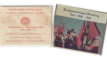 Carnet pliable contenant 7 reproductions du « Reichsparteita